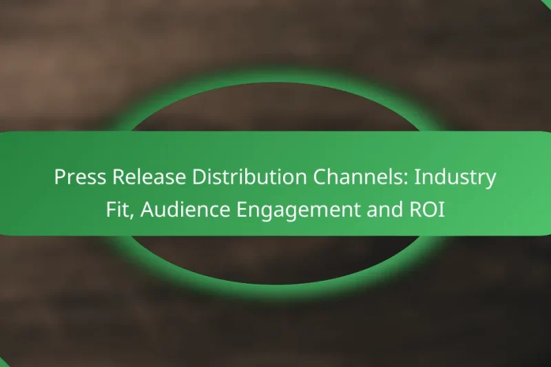 Press Release Distribution Channels: Industry Fit, Audience Engagement and ROI