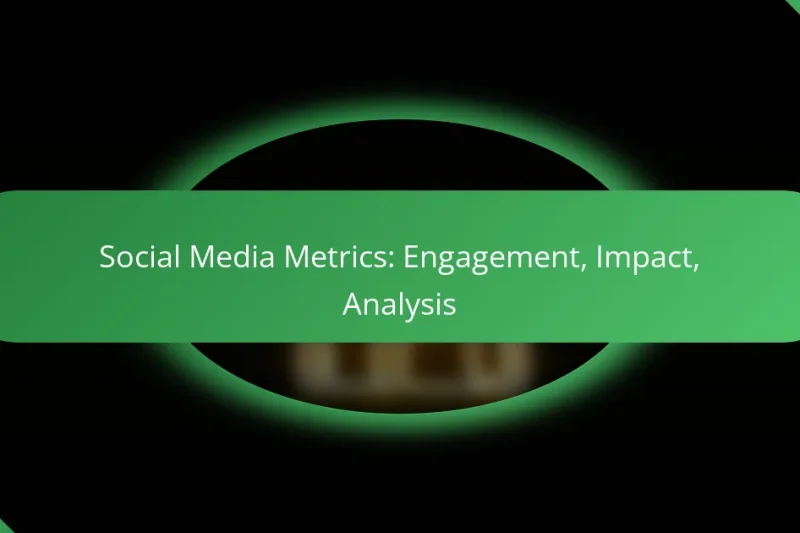 Social Media Metrics: Engagement, Impact, Analysis